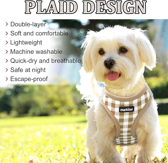 Dog Harness Step-in Breathable Puppy Cat Dog Vest Harnesses - Image 4