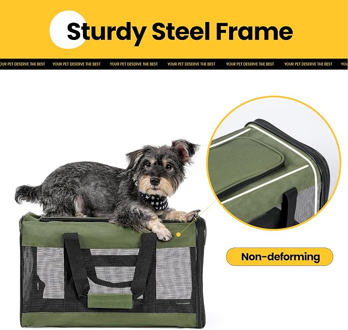 Cat Carrier Airline Approved, Soft-Sided Dog Carrier - Image 8