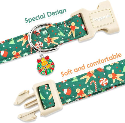 Faygarsle Christmas Dog Collar, Plastic Buckle - Image 4