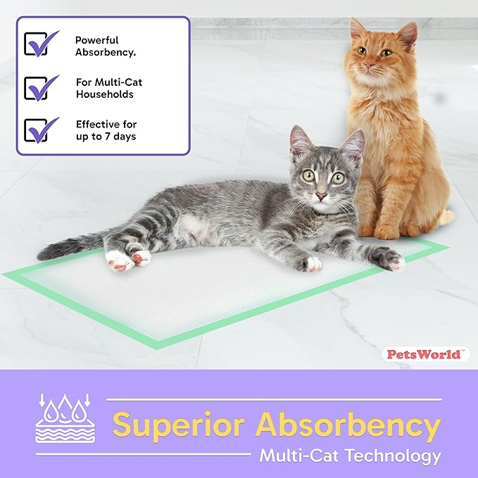 PetsWorld Universal Fit Multi-Cat Pad Refills - Image 5