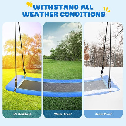 Trekassy 700lb Giant 60" Skycurve Platform Tree Swing - Image 6