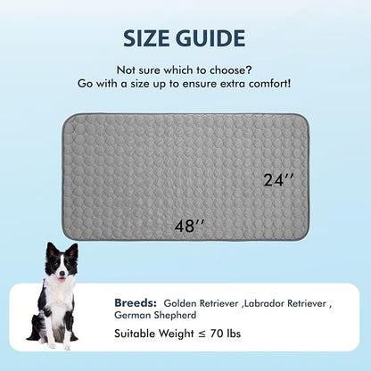 MICROCOSMOS Summer Cooling Mat & Sleeping Pad- Water Absorption Top, Materials - Image 7