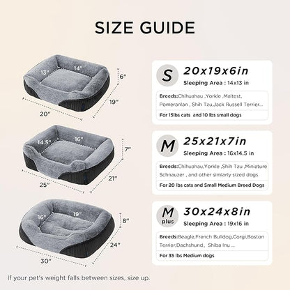Bedsure Washable Dog Bed Medium Size Dog - Image 7