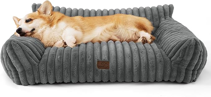 Bedsure ComfyFleece™ Cute Dog Couch - Image 8