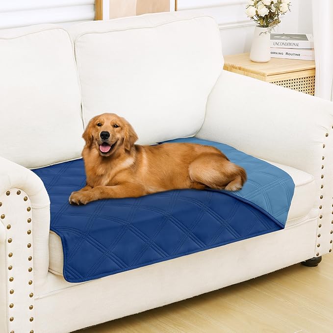 Smiry Waterproof Dog Bed Cover Blanket 30x53, Soft Reversible Pet Blanket by Smiry