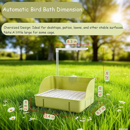 Bird Bath, Automatic Parrot Shower Bath - Image 3