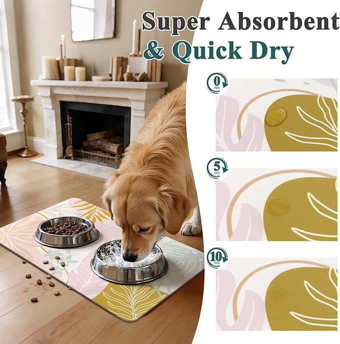 Topotdor Boho Dog Food Mat - Image 2