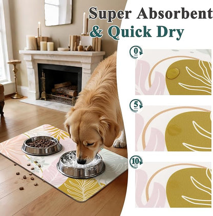 Topotdor Boho Dog Food Mat - Image 2