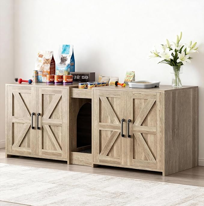 Cat Litter Box Enclosure Furniture - Image 7