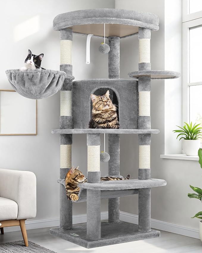 Globlazer Corner Cat Tree Tower by Globlazer
