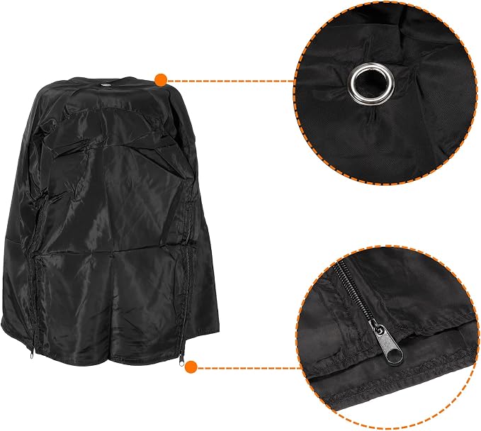 PATIKIL 12" Lx12 Wx17 H Bird Cage Cover, Nylon Rain-Proof Lightproof Shade Good - Image 4