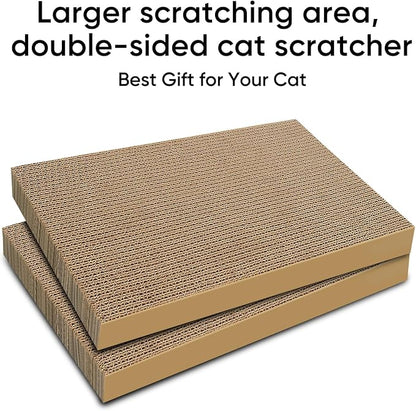 AGYM Cat Scratchers 6 Packs Refill Cat Scratching Pad Cardboard - Image 4