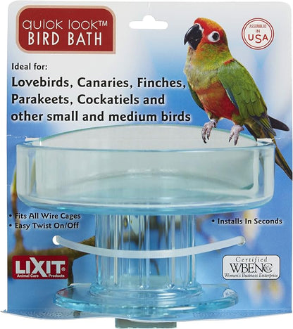 Lixit Quick Lock Bird Cage Bath - Image 7