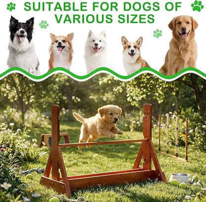 Leinuosen Wooden Dog Agility Jump - Image 6