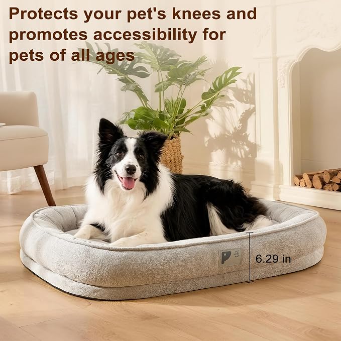 Orthopedic Dog Bed for Large Dog, Washable - Image 5