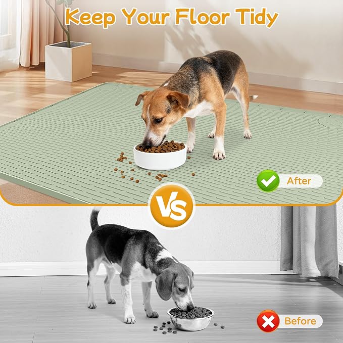 Lanstics Dog Food Mat, Floor Protection - Image 6