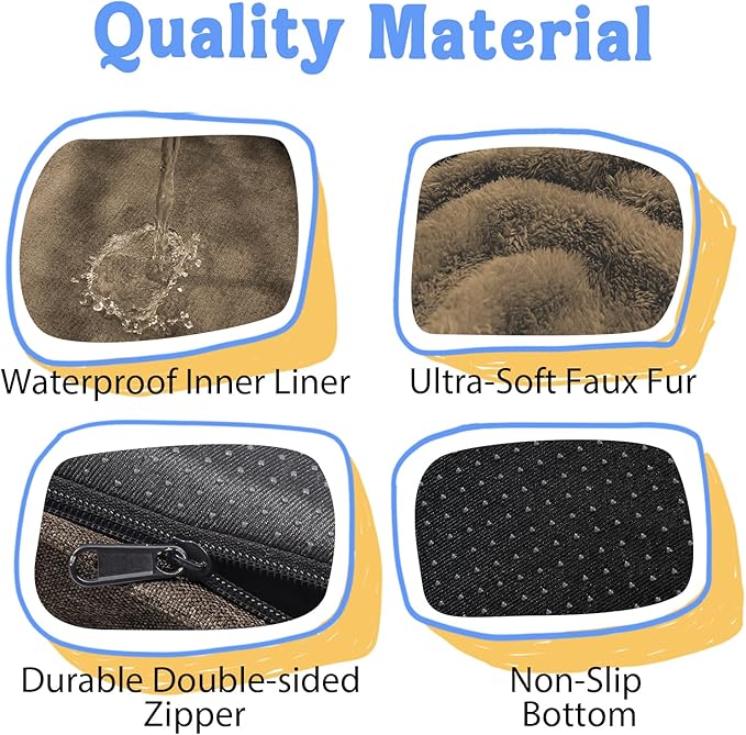 Washable Orthopedic Large Dog Bed -XL Large Dog Bed - Image 4