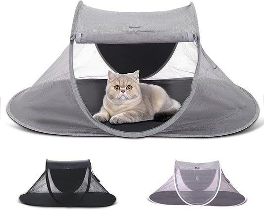 X-ZONE PET Outdoor Cat Tent, Pop Up Cat Playpen, Pet Enclosure Suitable Birds by X-ZONEPET