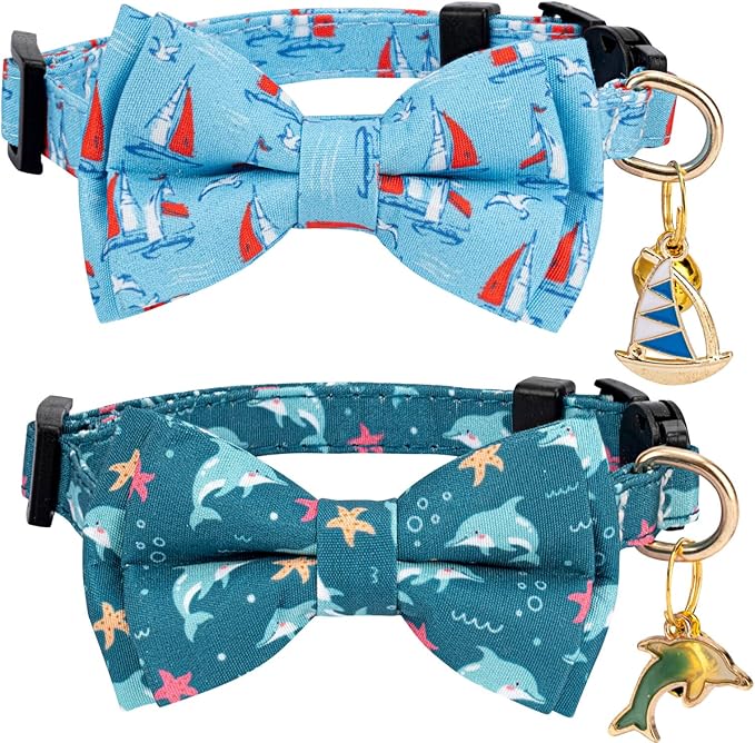 2 Pack Breakaway Cat Collar by Gelwoo