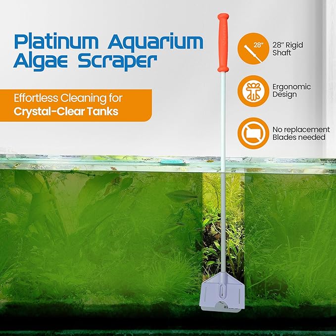 FLIPPER Platinum Hand Algae Scraper – Aquarium Glass and Acrylic Cleaner - Image 2