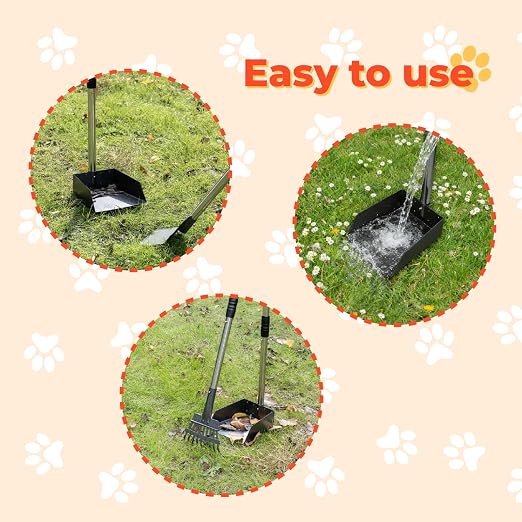 30L Dog Poop Trash Can Outside - Image 5