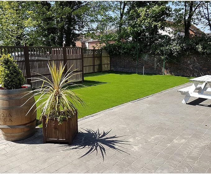 ALTRUISTIC Premium Artificial Grass Drainage Holes & Rubber Backing, 6.5 ft x10 - Image 7