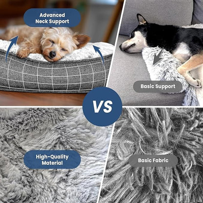 Calming Extra Large Dog Bed for Couch, 53 x 39.3 inch Removable Couch Cover for - Image 6