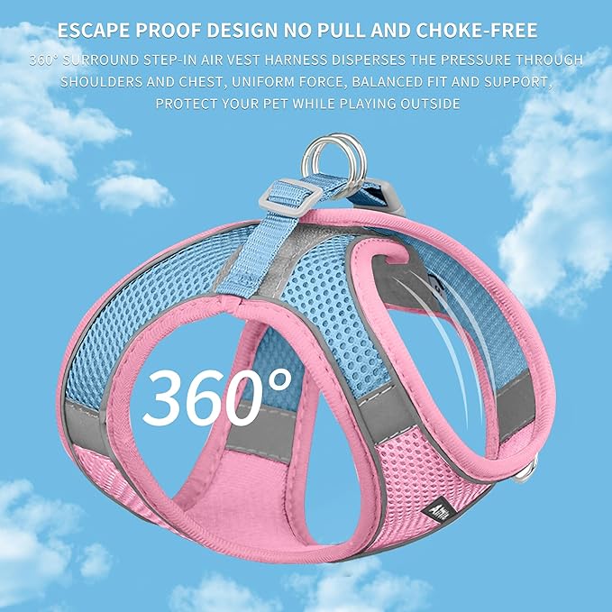 AIITLE No Pull Dog Harness and Leash Set, Step in Adjustable Dog Harness - Image 5