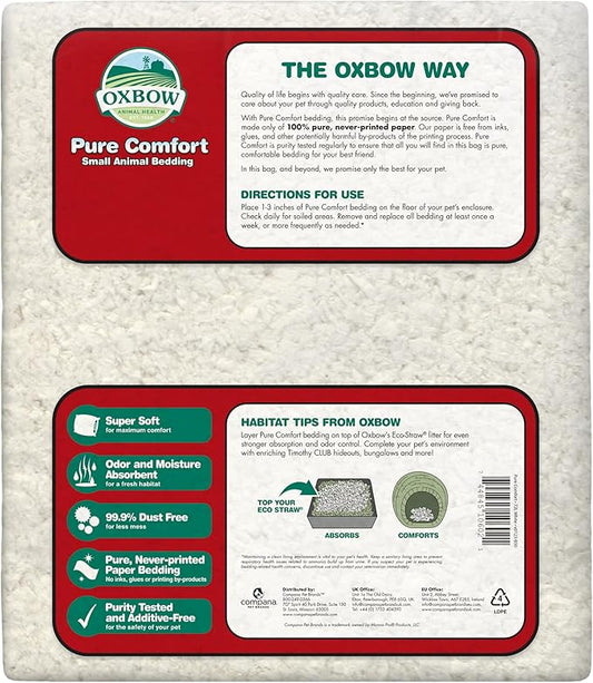 Oxbow Pure Comfort Bedding, & Guinea Pig Bedding, Bunny Supplies - Image 2
