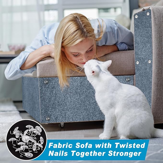 Cat Scratching Mat, DIY Cat Scratchers Furniture Protector - Image 5
