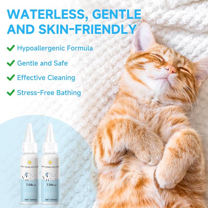 Pet Steam Brush Spray Refill for Dogs & Cats – Concentrated Waterless Shampoo - Image 3
