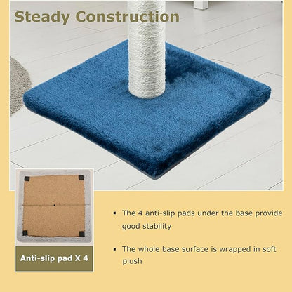 Dimaka 34" Height Tall Cat Scratching Post, Claw Scratcher - Image 3