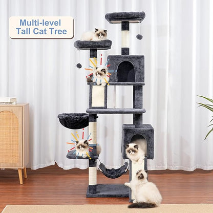 Cat Tree for Indoor Cats, Sturdy Cat Tree House - Image 8