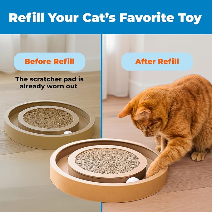 Best Pet Supplies Catify Cat Scratcher, Fun Interactive Scratchers, Claw Safe - Image 3
