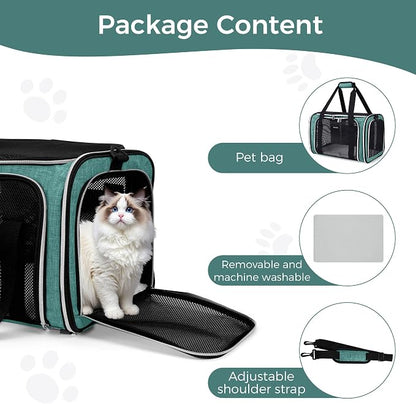 BAGLHER Pet Travel Carrier, Cat Carriers Dog Carrier - Image 8