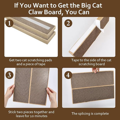 HappyFreeSX Splicing Cat Scratch Pad: Cat Scratchers - Image 4