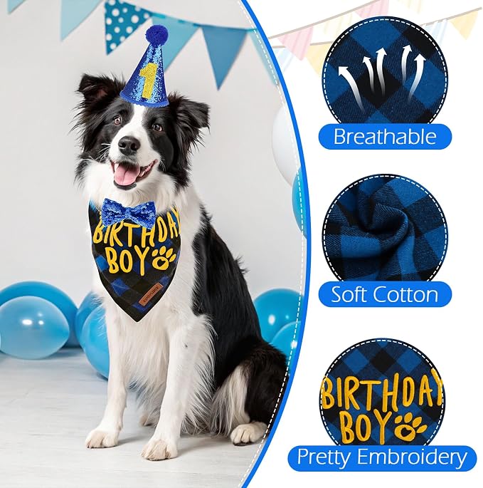 EXPAWLORER Dog Birthday Party Supplies - Image 6