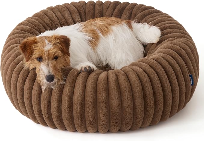Bedsure ComfyFleece™ Donut Small Dog Bed - Image 7