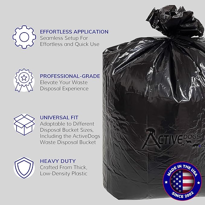 ActiveDogs Dog Poop Bucket Bags 12PK - Image 5