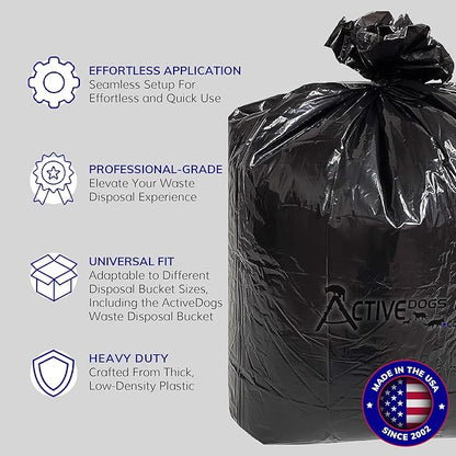 ActiveDogs Dog Poop Bucket Bags 12PK - Image 5