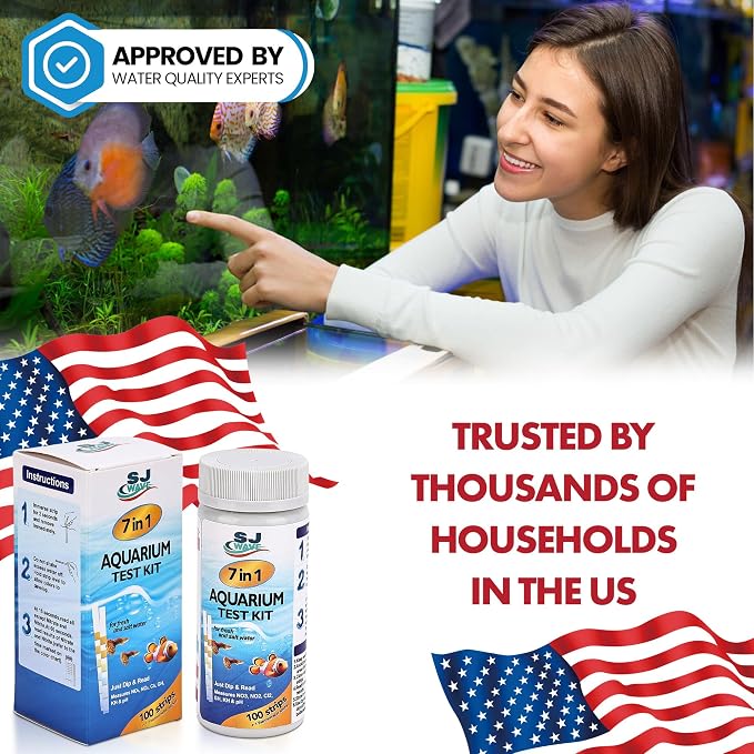 7 in 1 - Aquarium Test Strips | 100 Fast & Accurate Strips | Fish Tank - Image 9