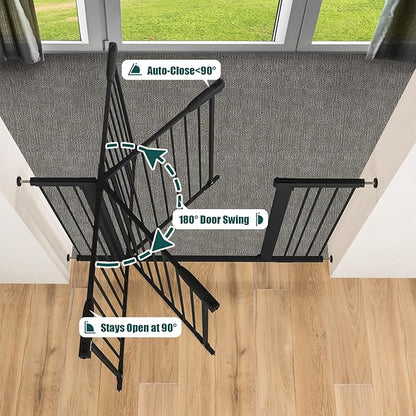 keny 29.7"-51.5" Extra Wide Baby Gate - Image 4