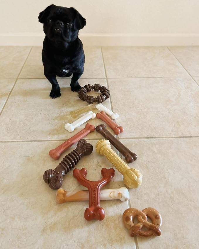 Nylabone Ergonomic Hold Wishbone Power Chew Toy - Image 13