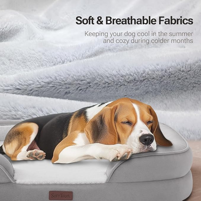 Soft Touch Orthopedic Dog Bed for Large Dogs - Image 3