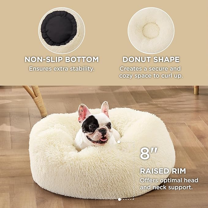 Bedsure Calming Dog Bed for Small Dogs - Image 3
