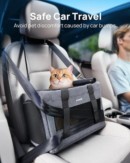 Airline Approved Cat Carrier, Pet Carrier Soft-Sided, Portable Dog Carrier - Image 7