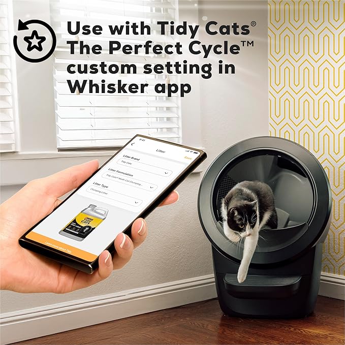 Purina Tidy Cats Cat Litter for Litter-Robot Clumping Cat Litter Odor Control - Image 6