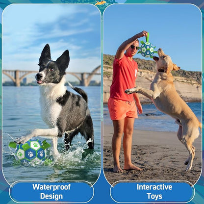 QDAN Dog Toy Balls, Dog Soccer Ball - Image 3