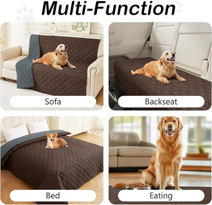 hyha Waterproof Dog Bed Blanket, Soft Pet Blankets, Waterproof Couch Cover - Image 5