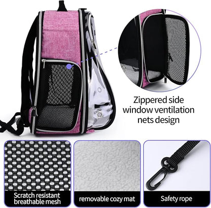 BAGLHER Cat Carrier Backpack Bubble - Image 4